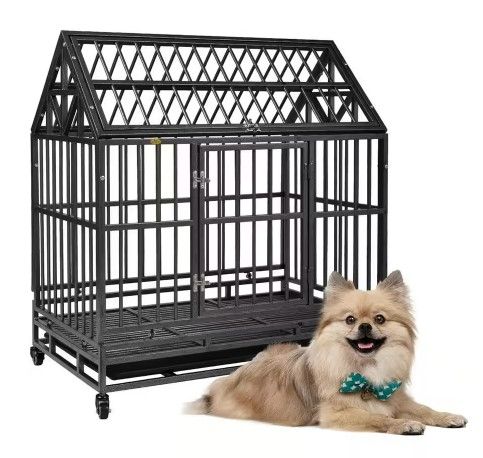 Photo 1 of  Heavy-Duty Metal Dog Kennel Crate NEW 