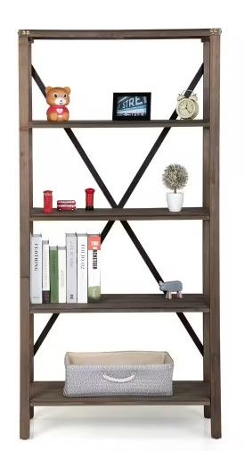 Photo 1 of Wooden Plant Stand Potted Holder Display Rack Storage Shelf NEW