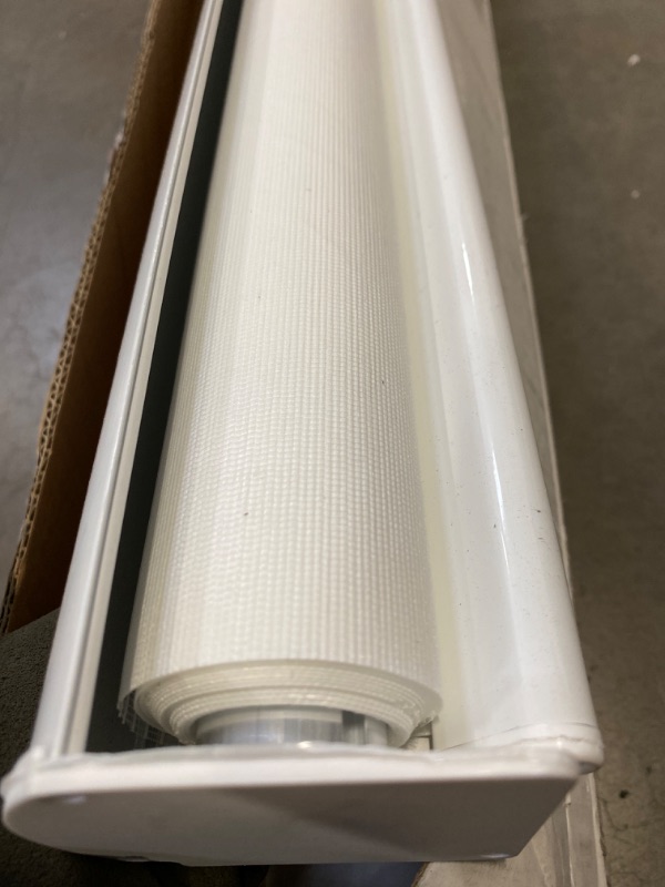 Photo 3 of Roller Window Shades WHITE (58" W) NEW 