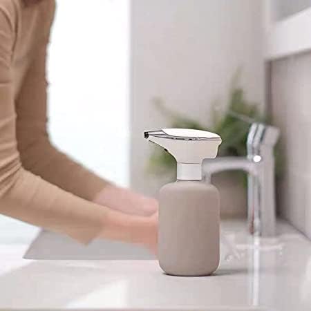 Photo 1 of Automatic Soap Dispenser 4Lids Interchangeable Gaskets for Various Bottle Touchless Handsfree Soap Dispenser for Kitchen Hand Sanitizer Lotion (Liquid Dispenser) NEW 
