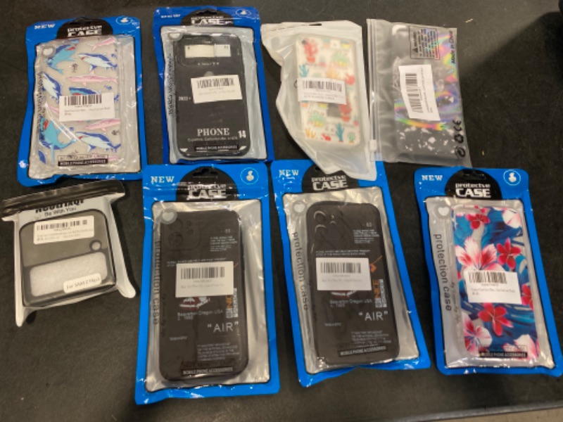 Photo 1 of 8-COUNT ASSORTED PHONE CASES NEW 