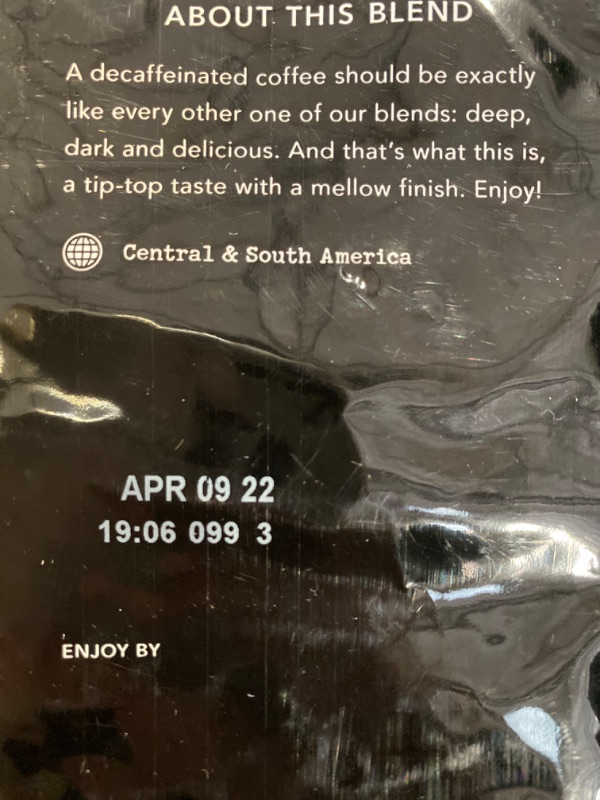 Photo 3 of Peet's Coffee Single Origin Brazil, Medium Roast Ground Coffee, 18 oz Bag,Kicking Horse Coffee, Decaf, Swiss Water Process, Dark Roast, Whole Bean, 10 Oz  NEW