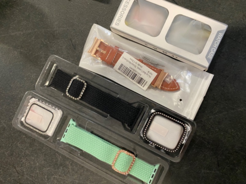 Photo 2 of Assorted Apple watch Band and Watch Case NEW 