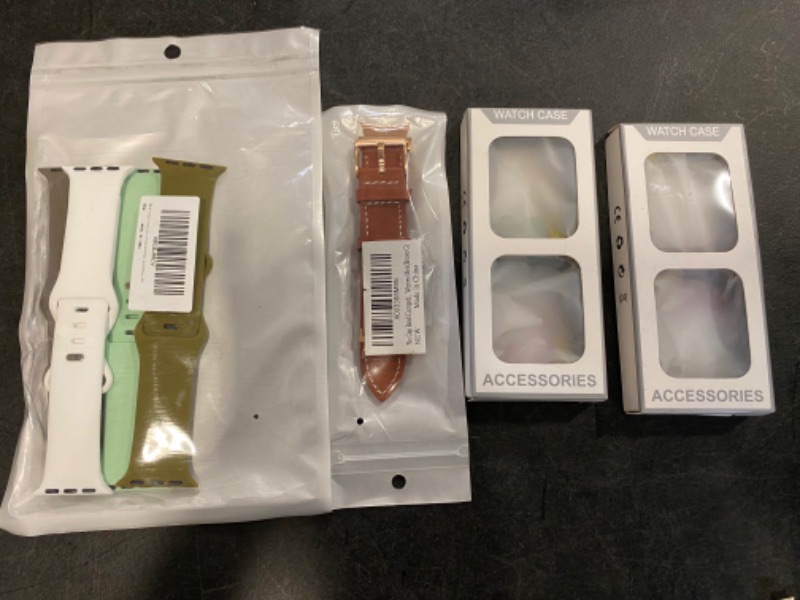 Photo 1 of Assorted Apple watch Band and Cases NEW 