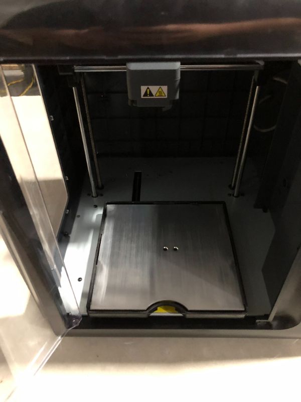 Photo 6 of ***UNTESTED - SEE NOTES***
Monoprice Voxel 3D Printer - Black/Gray with Removable Heated Build Plate