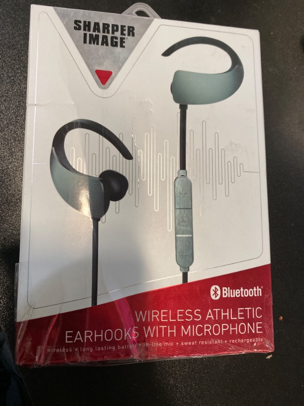 Photo 3 of Sharper Image Wireless Athletic Earhooks NEW 