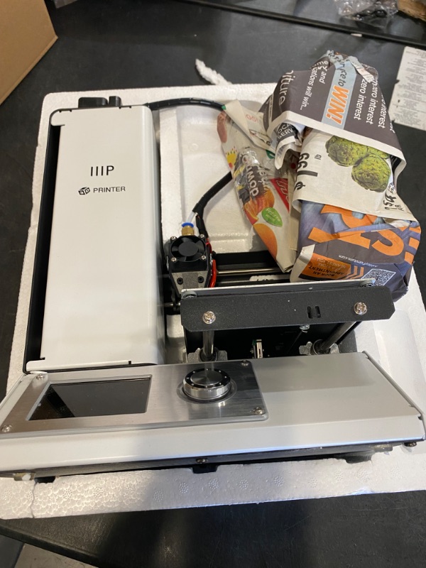 Photo 2 of Monoprice Select Mini 3D Printer v2 - White With Heated Build Plate, Fully Assembled + Free Sample PLA Filament, MicroSD Card 