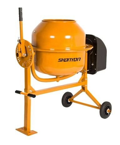 Photo 1 of SKONYON Portable 4.2 Cu ft Electric Concrete Cement Mixer