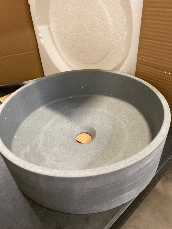 Photo 1 of Concrete Vessel Sink NEW 