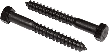 Photo 1 of 1/2X6 BLACK HEX LAG BOLT EXTERIOR (25 CT) - Hillman
