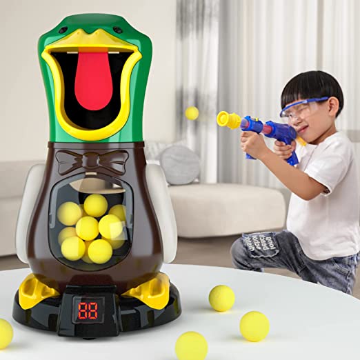 Photo 1 of Duck Shooting Toys for Kids 3-5 Years, Toy Popper Gun with Electric Movable Target, Interactive Competition Game Gift for Boys and Girls
FACTORY SEALED.