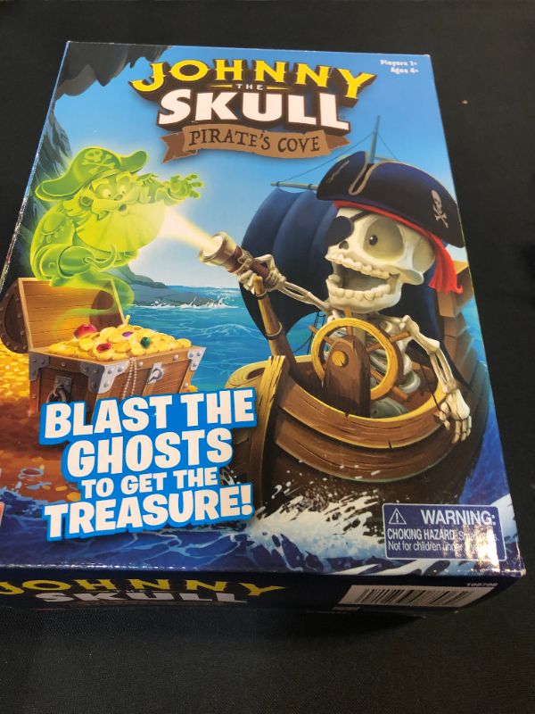 Photo 2 of Johnny The Skull Pirate's Cove - Blast The Ghosts to Get The Treasure Game by Goliath