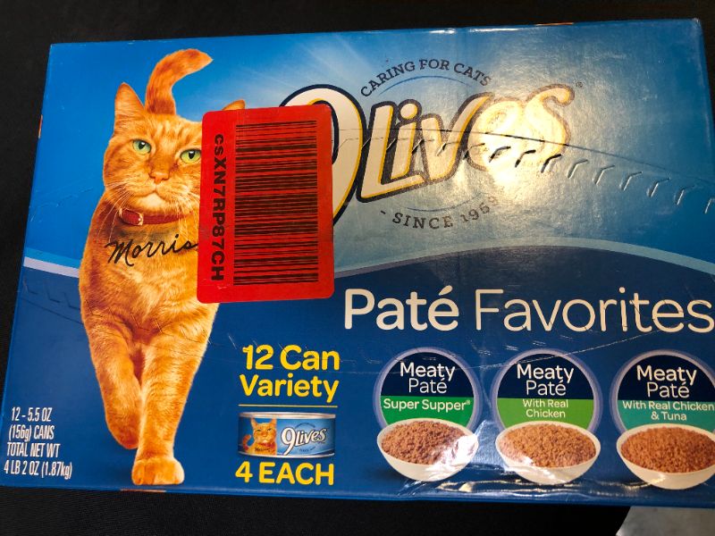 Photo 3 of 9Lives Pat Favorites Wet Cat Food Variety Pack, 5.5 Oz Cans, 12 Count with critter pops 2 count 