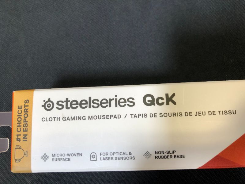 Photo 3 of Sealed Steelseries QcK Gaming Mouse Pad (12.6 in x 10.6 in)
