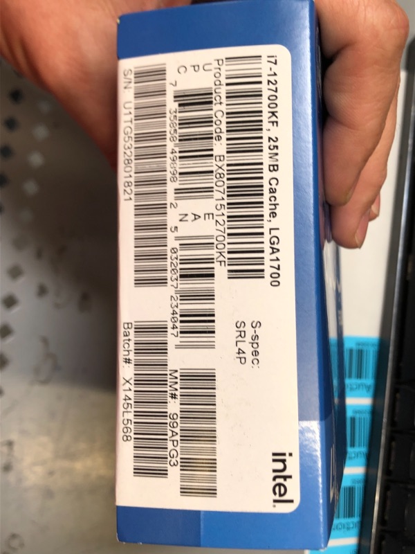 Photo 3 of Intel Core i7-12700KF Desktop Processor 12 (8P+4E) Cores up to 5.0 GHz Unlocked  LGA1700 600 Series Chipset 125W
FACTORY SEALED, BRAND NEW.