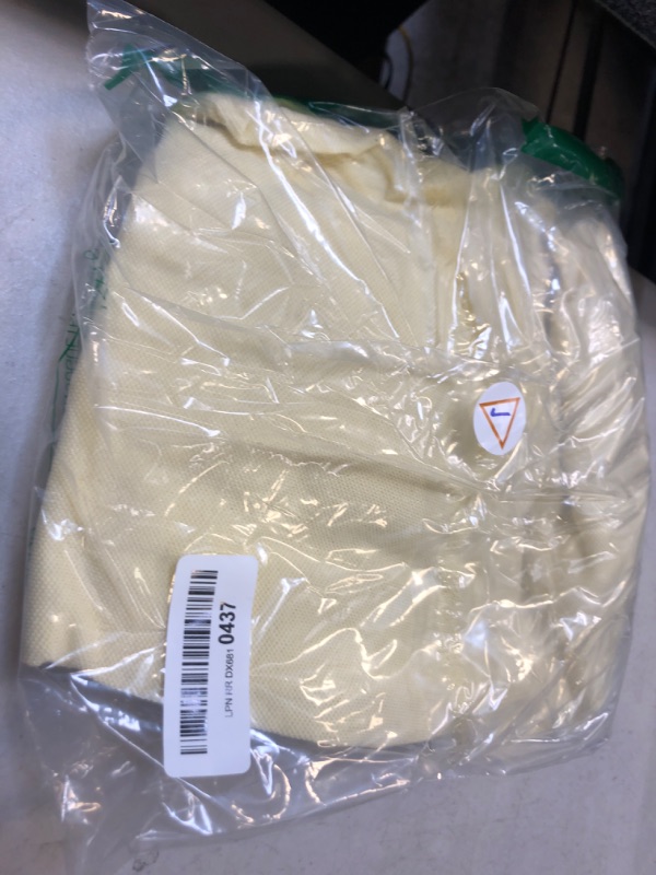 Photo 2 of Amazon Essentials Men's Regular-Fit Cotton Pique Polo Shirt X-Large Light Yellow