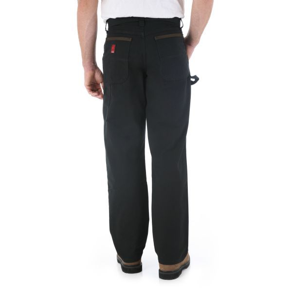 Photo 1 of  Wrangler RIGGS Workwear Ripstop Carpenter Pants for Men - Black - 44x30
SIZE 44 X 30 INCH 