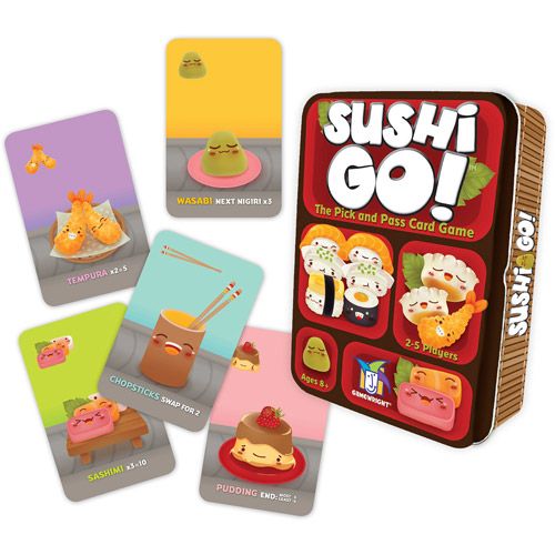 Photo 1 of Gamewright Sushi Go the Pick and Pass Card Game Ages 8+
FACTORY SEALED