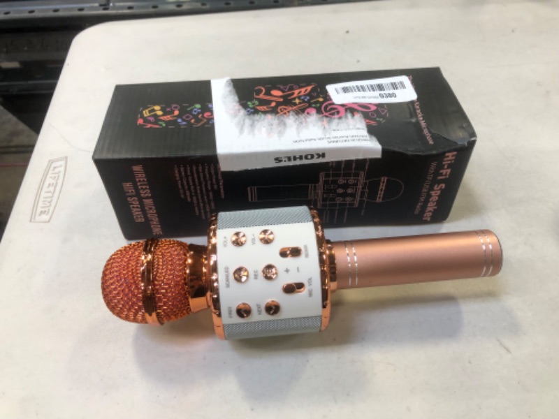 Photo 1 of OVELLIC Karaoke Microphone for Kids