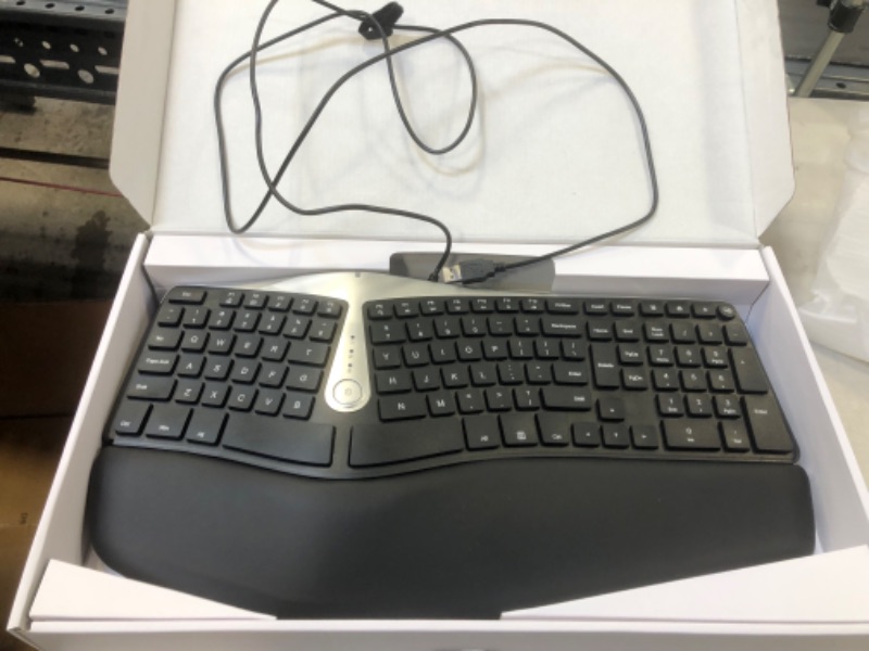 Photo 1 of Nulea Ergonomic Keyboard Compatible with Windows/Mac