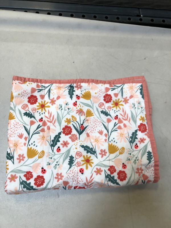 Photo 2 of Floral Cotton Reversible Sham - Pillowfort&#8482;