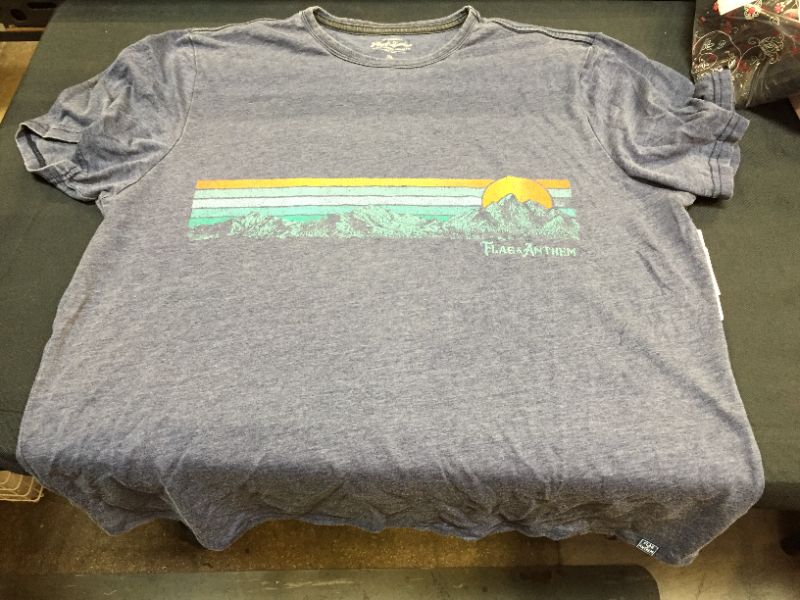 Photo 3 of MOUNTAIN PANORAMA SUNSET BURNOUT TEE  XL