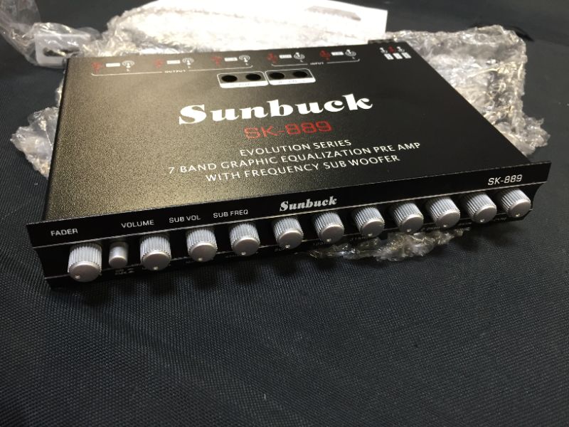 Photo 1 of sunbuck 12V car amplifier 2/4 channel stereo audio speaker amp system device