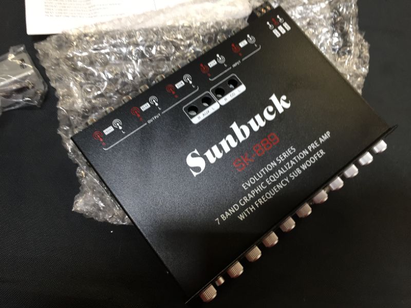 Photo 1 of sunbuck 12V car amplifier 2/4 channel stereo audio speaker amp system device