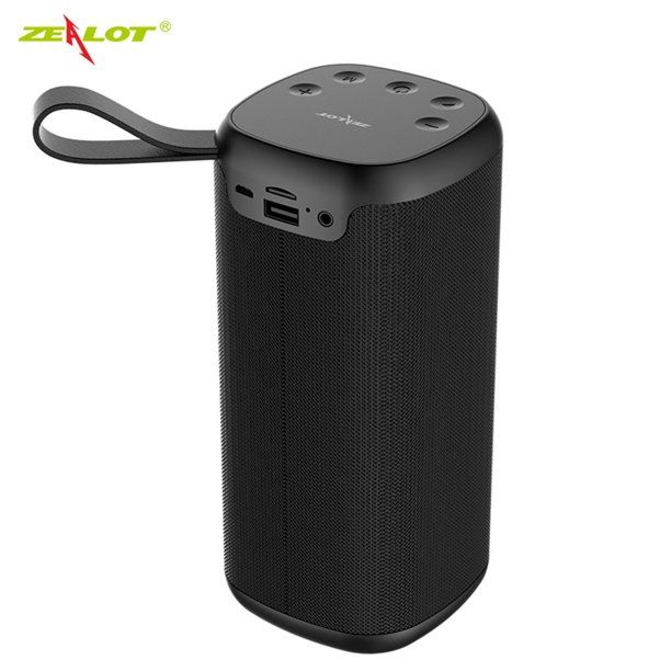 Photo 1 of ZEALOT S35 Portable Bluetooth Speaker Outdoor HIFI Subwoofer Music Box HD Audio Subwoofer 66ft Water Resistance
