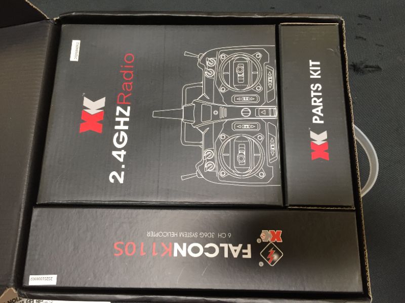 Photo 1 of XK K110S 6CH Brushless 3D6G System RC Helicopter RTF Mode 2 Co... (BATTERY QUANTITY: WITH BATTERIES)