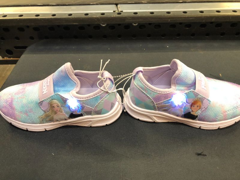 Photo 4 of girls frozen light up shoes size 11