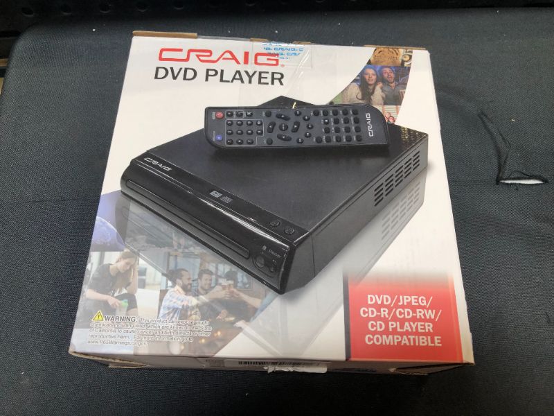 Photo 5 of Craig Electronics Inc. - DVD Player With Remote Control