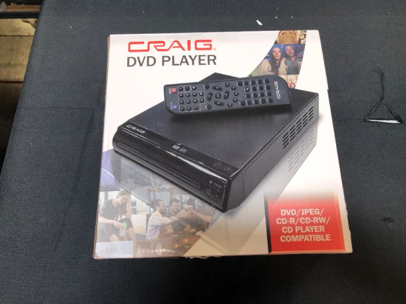 Photo 3 of Craig Electronics Inc. - DVD Player With Remote Control