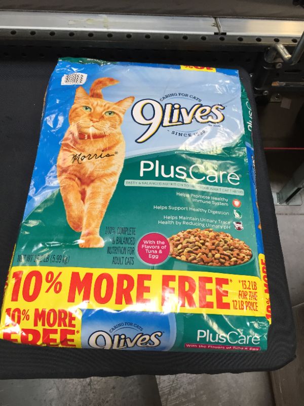 Photo 2 of 9Lives Plus Care Dry Cat Food, 13.3 Lb BEST BY MAY 2022
