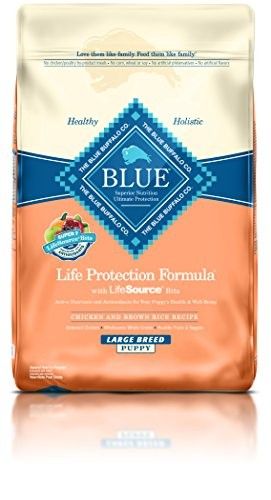 Photo 1 of BLUE Life Protection Formula Puppy Large Breed Chicken and Brown Rice Dry Dog Food 30-lb--bb April 2022