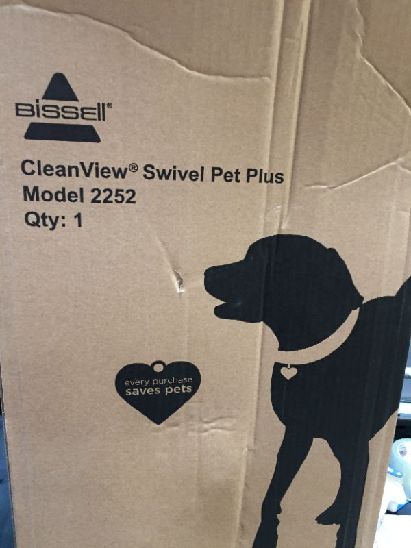 Photo 2 of BISSELL Cleanview Swivel Pet Upright Bagless Vacuum Cleaner, Green, 2252