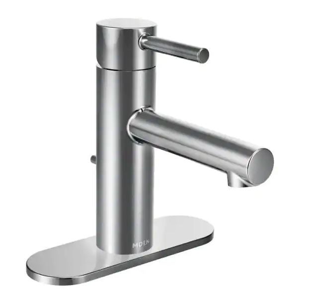 Photo 1 of Align Single Hole Single-Handle Bathroom Faucet in Chrome
