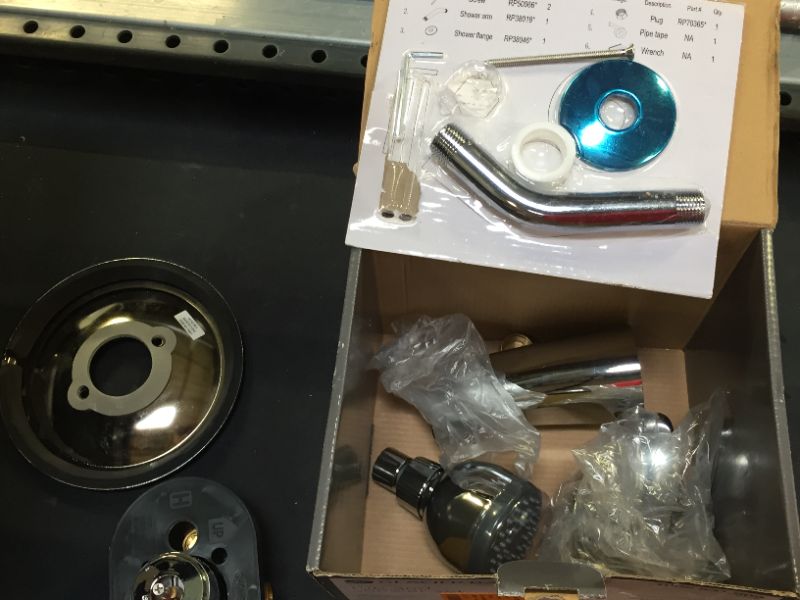 Photo 1 of Aragon Single-Handle 1-Spray Tub and Shower Faucet in Chrome (Valve Included)
