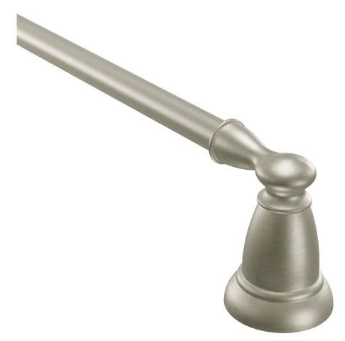 Photo 1 of Banbury 18 in. Towel Bar in Spot Resist Brushed Nickel
