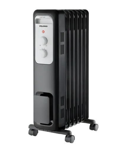 Photo 1 of 1,500-Watt Oil-Filled Radiant Electric Space Heater with Thermostat
