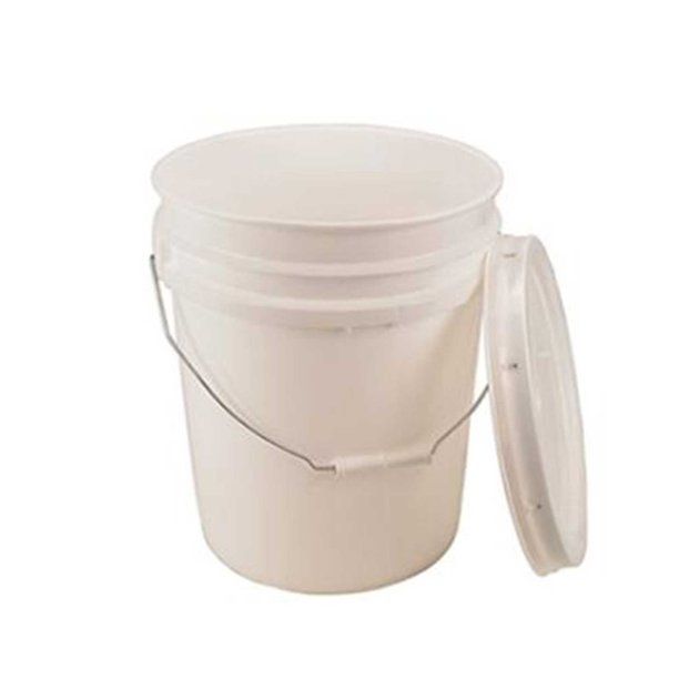 Photo 1 of Bucket (Api Kirk) with Metal Handle 4.25 Gallon with Screw on Gamma Seal Lid
