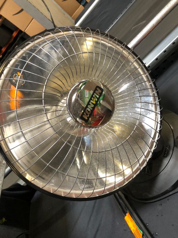 Photo 3 of Konwin Heat Dish Plus Parabolic Electric Heater, Black