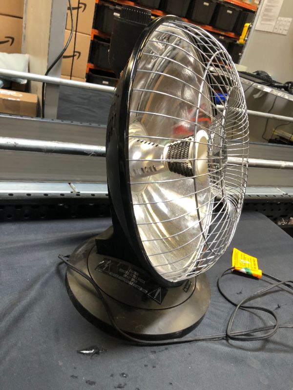 Photo 1 of Konwin Heat Dish Plus Parabolic Electric Heater, Black