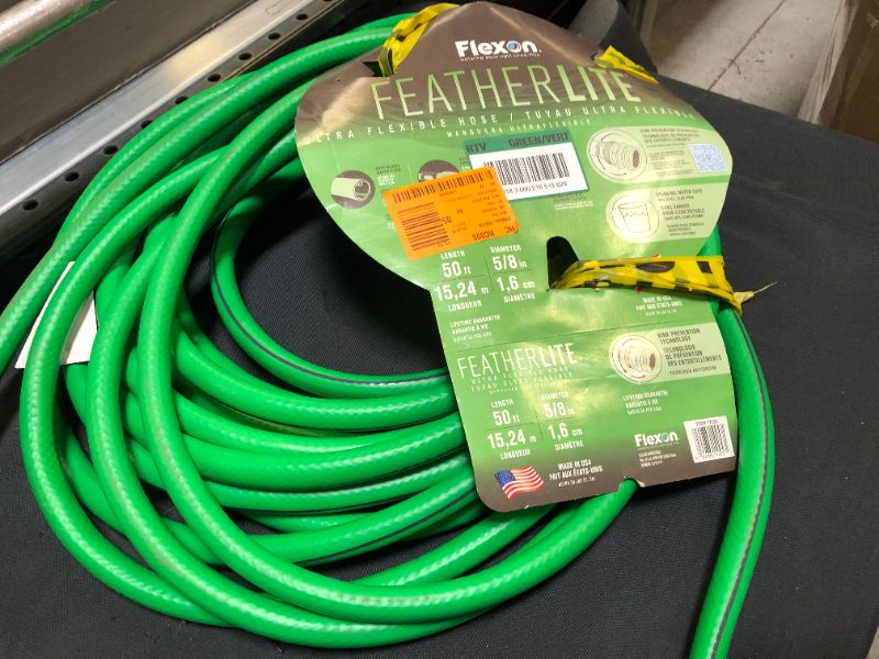 Photo 1 of Flexon Featherlite 5/8" Ultra Flexible Garden Hoses

