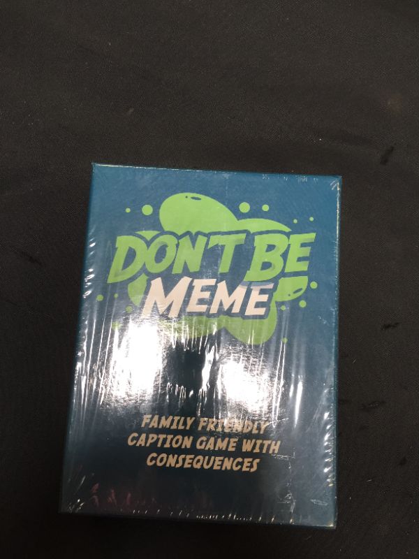 Photo 2 of Don't Be Meme - Hilarious Family Friendly Caption Card Game with Hysterical Consequences - Perfect Family Game Night Fun for Adults, Teens, Tweens, Kids
