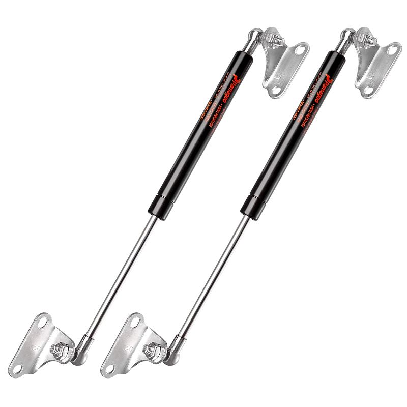 Photo 1 of 2 PK PAMAGOO 17 inch Gas Strut(Qty 2) 150 lbs 667 N Per Prop, Gas Spring Shock with L-Type Mounts for Heavy Duty Lid RV Bed Toolbox Basement Floor Door(Only fit 135-165 lbs Weights)
