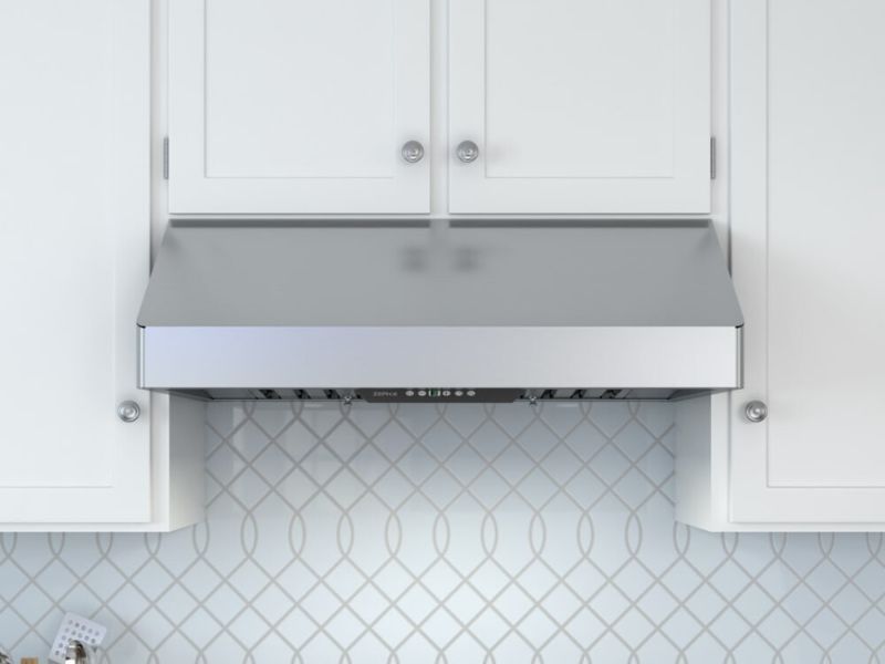 Photo 1 of ZEPHYR MODEL: AK7000BS, Under Cabinet Range Hood with 6-Speed/650 CFM Blower, Electronic Touch Controls, Halogen Lighting, Professional Baffle Filters, Airflow Control Technology™, CleanAir Function, ADA Compliant, and UL Listed: 30 Inch Width +++ OUT OF 