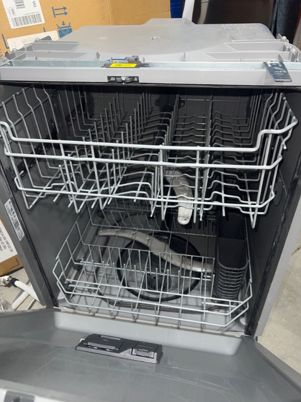 Photo 3 of GE® Dishwasher with Front Controls Model #:GDF450PGRWW +++NEW OUT OF BOX+++
