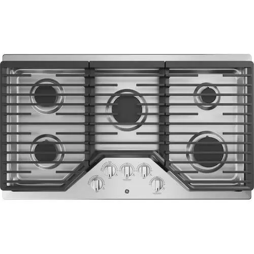 Photo 1 of Ge Jgp5036slss 36" Stainless 5 Burner Gas Cooktop Nob 34506 Clw
