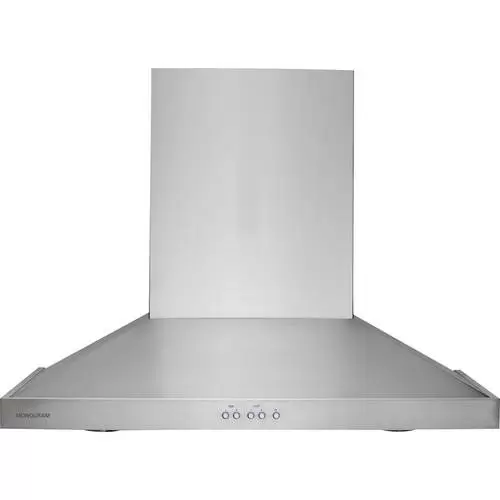 Photo 1 of GE Monogram 30 in. Range Hood, Silver
